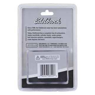 Edelbrock Exhaust Header Bolts 3/8in-16 X 3/4in, Black Oxide W/ Allen Socket