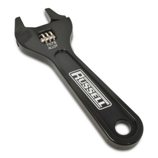 Russell Adjustable End Wrench Black