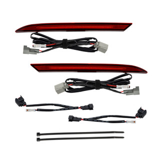 Form Lighting 2018+ Mustang LED Rear Reflector Red (Pair)
