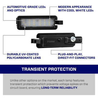 Form Lighting 2014 Challenger LED License Plate Light (one)