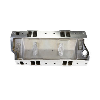 Edelbrock Chevy SB Victor Jr. 23 Degree Black Plasma Intake Manifold