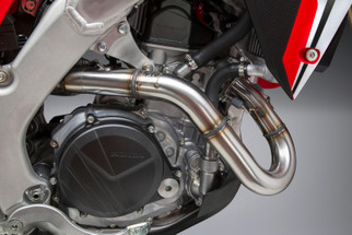 Rs-9 Header/canister/end Cap Exhaust Dual Slip-on Ss-al-cf