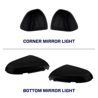 Form Lighting 2009 Ram LED Mirror Lights Corner (Pair)