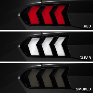 Form Lighting 2024+ Ford Mustang Sequential LED Tail Lights Clear (Pair)