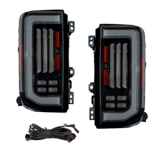 Form Lighting 2021-2025 Ford Bronco LED Tail Lights Smoked (Pair)