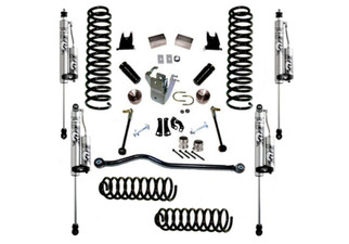 Superlift 07-18 Jeep Wrangler JK Unlimited 4in Lift Kit w/ Fox 2.0 RESI Shocks