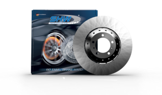 SHW 20-26 Audi A6 Allroad Premium Front Smooth Lightweight Brake Rotor (4K0615301G)