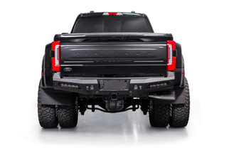 Addictive Desert Designs 23-26 Ford F250/F350/F450 SD HoneyBadger Rear Bumper - Hammer Black