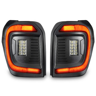 Oracle 14-23 Toyota 4Runner Black Series Lensless Flush Style LED Tail Lights - Tinted