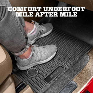 Husky Liners 18-24 Nissan Kicks WeatherBeater 2nd Row Black Floor Liner