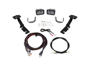 Diode Dynamics 19-25 Toyota RAV4 C2 2.0 LED Ditch Light Kit - Pro White Combo/Driving