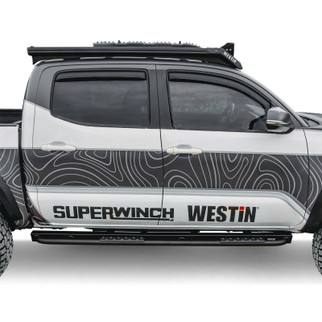 Westin 05-23 Toyota Tacoma Rock Slider - Textured Black