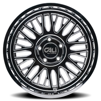Cali Off-Road 9116 Vertex 22x12 / 8x170 BP / -44mm Offset / 125.2mm Hub Chrome Wheel