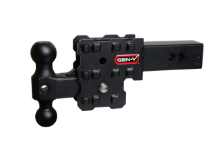 Gen-Y Phantom-X 2.5in Solid Shank 2.5in Drop 1.6K TW 16K Hitch w/GH-051 (No Flat Towing)