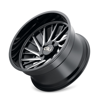 Cali Off-Road 9114 Purge 22x12 / 8x170 BP / -51mm Offset / 125.2mm Hub Gloss Black Milled Wheel