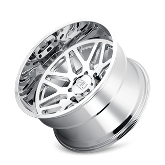 Cali Off-Road 9115 Invader 24x14 / 6x135 BP / -76mm Offset / 87.1mm Hub Chrome Wheel
