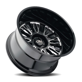Cali Off-Road 9116 Vertex 26x14 / 6x139.7 BP / -76mm Offset / 106mm Hub Gloss Black Milled Wheel