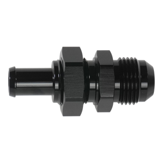 DeatschWerks 10AN Male Flare Bulkhead to 1/2in Hose Barb Straight