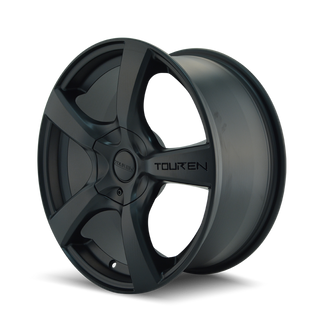Touren 3190 TR9 17x7 / 5x105/108 BP / 42mm Offset / 72.62mm Hub Matte Black Wheel