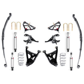 QA1 82-03 Chevy S10 2WD Drag Kit (2-4in/3in Drop) - Level 2