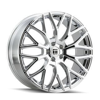 Touren 3276 TR76 18x8 / 5x114.3 BP / 35mm Offset / 72.6mm Hub Chrome Wheel