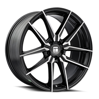 Touren 3294 TR94 18x8 / 5x112 BP / 35mm Offset / 66.6mm Hub Gloss Graphite Brushed w/ Dark Wheel