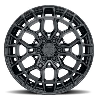 MTX Gangstar Gloss Black 22x9.5in / 6x139.7 BP / 20mm Offset / 106.1mm Bore