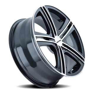 Touren 3262 TR62 18x7.5 / 5x100/114.3 BP / 40mm Offset / 72.62mm Hub Gloss Black Machined Wheel
