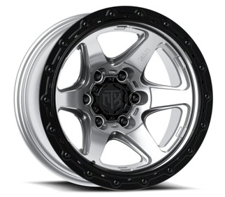 MTX Spitfire 6 Machined w/Black Ring 20x10in / 6x135 BP / -18mm Offset / 87.1mm Bore