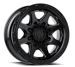 MTX Spitfire 8 Gloss Black 18x9in / 8x170 BP / 0mm Offset / 124.1mm Bore