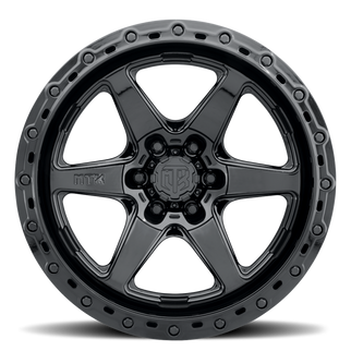 MTX Spitfire 6 Gloss Black 14x9in / 6x139.7 BP / 0mm Offset / 106.1mm Bore