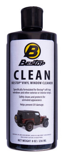 Bestop One 8-Oz. Bottle Bestop Vinyl Window Cleaner (Boxed)