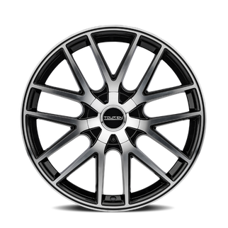 Touren 3260 TR60 19x8.5 / 5x108/114.3 BP / 40mm Offset / 74.1mm Hub Gloss Black Machined Wheel