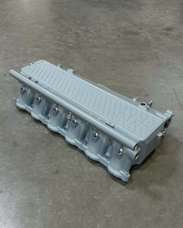 CSF BMW Gen 1 B58 Charge-Air-Cooler Manifold - Brooklyn Grey