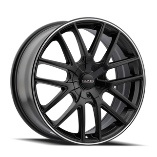 Touren 3260 TR60 20x8.5 / 5x112/120 BP / 40mm Offset / 74.1mm Hub Matte Black Machined Wheel