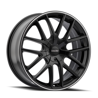 Touren 3260 TR60 20x8.5 / 5x110/115 BP / 40mm Offset / 72.62mm Hub Matte Black Machined Wheel
