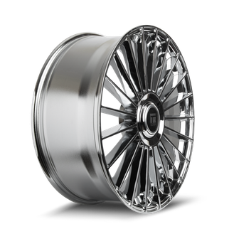 Touren 3610 TR10 24x10 / 6x135/139.7 BP / 25mm Offset / 87.1mm Hub Chrome Wheel