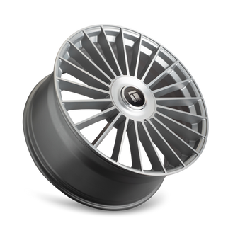 Touren 3610 TR10 26x10 / 6x135/139.7 BP / 25mm Offset / 87.1mm Hub Satin Silver Machined Wheel