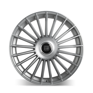 Touren 3610 TR10 24x10 / 5x114.3/127 BP / 35mm Offset / 78.3mm Hub Satin Silver Machined Wheel