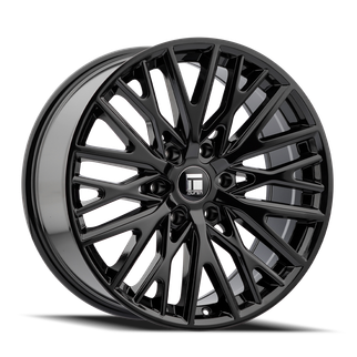 Touren 3291 TR91 22x9.5 / 6x139.7 BP / 18mm Offset / 106.1mm Hub Gloss Black Wheel