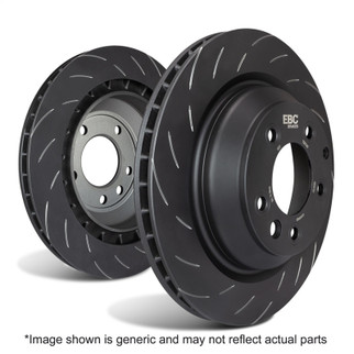 EBC Racing 03-09 Nissan 350Z 3.5L Rear SG Racing 1 Piece Rotors