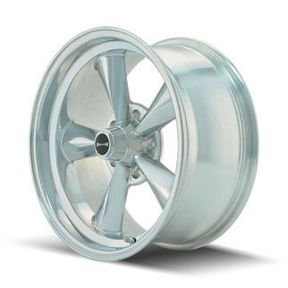Ridler 675 17x7 / 5x120.65 BP / 0mm Offset / 83.82mm Hub Polished Wheel