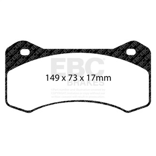 EBC Racing Wilwood 6620 Front SR-21 Sintered Race Brake Pads