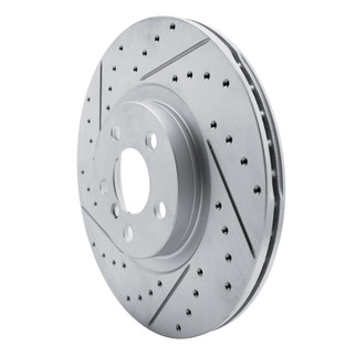 R1 15-25 BMW 228I Xdrive Gran Coupe Front Left Drilled & Slotted Geo-Carbon Rotor