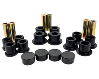 Energy Suspension 15-19 Silverado/Sierra Rear Leaf Spring Bushing Set - Black