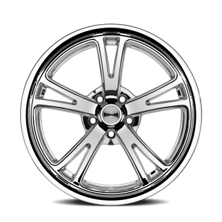 Ridler 606 17x8 / 5x114.3 BP / 0mm Offset / 83.82mm Hub Chrome Wheel