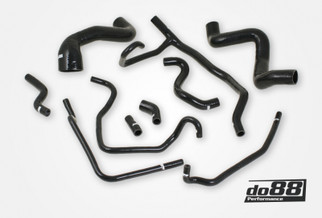 do88 Porsche 968 Coolant Hoses Black