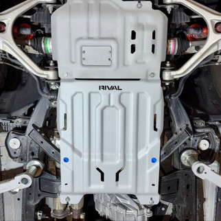 Rival 2024-2026 Ford Ranger Ford Ranger Raptor Aluminum Transmission And Cat Converter Skid Plate
