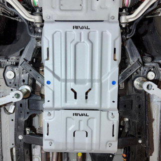 Rival 2024-2026 Ford Ranger Ford Ranger Raptor Aluminum Transmission And Cat Converter Skid Plate