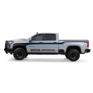 Westin 19-26 Chevy Silverado/GMC Sierra 1500 CrewCab AT6 Running Boards - Black
